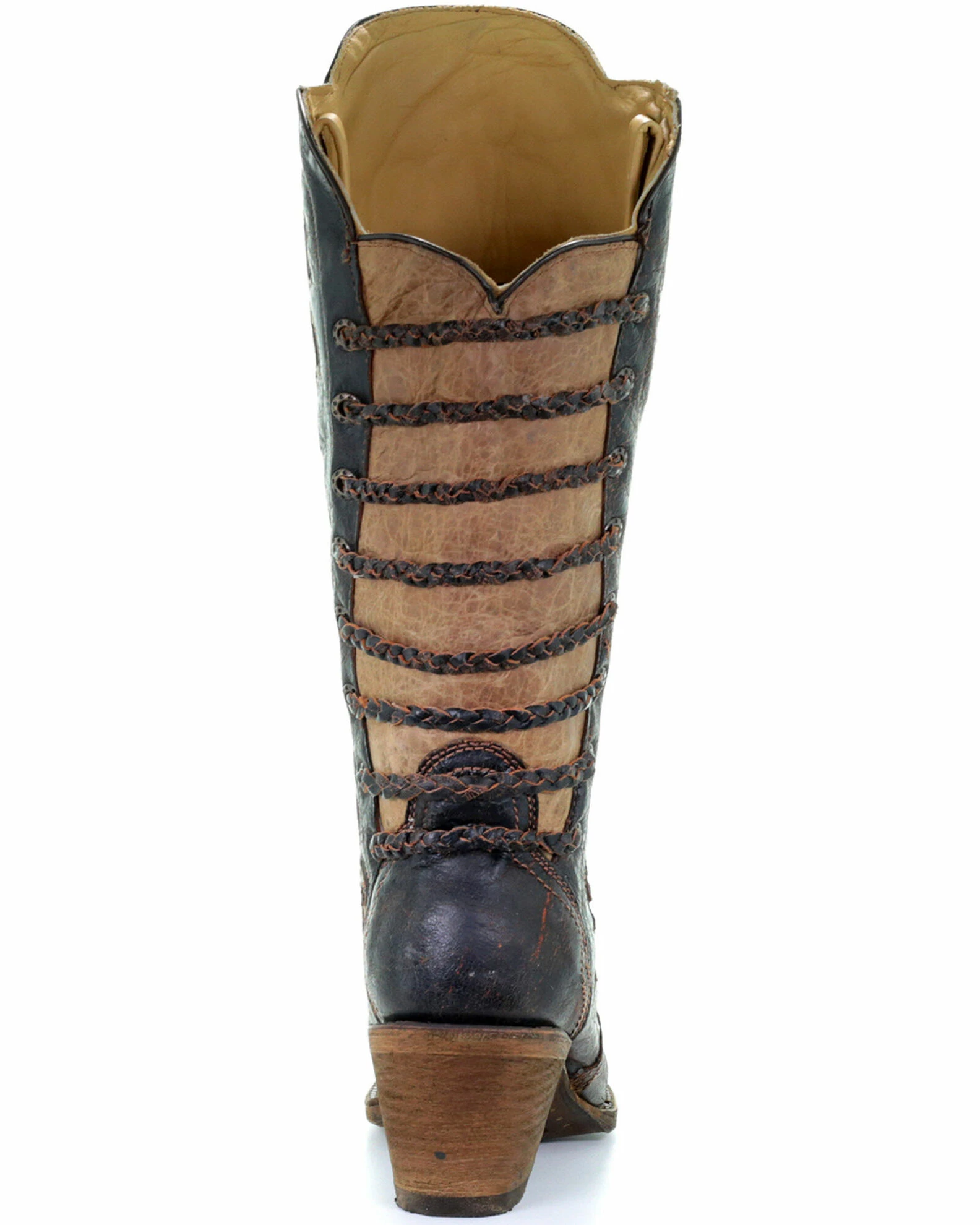 Corral Women's Inlay And Straps Cowgirl Boots - Snip Toe 7 Corral Women's Inlay And Straps Cowgirl Boots - Snip Toe - Image 5