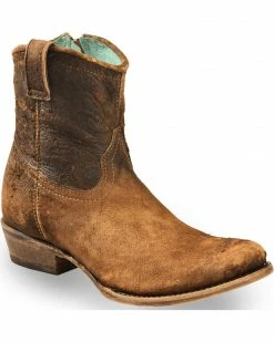 Corral Women's Lamb Abstract Boots - Round Toe Chocolate -Corral Boots Shop 0459Q6 47 P1 1