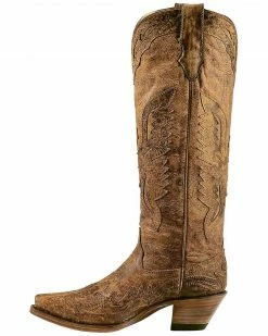 Corral Women's Vintage Eagle Overlay Tall Western Boots Brown -Corral Boots Shop 045V28 41 D6