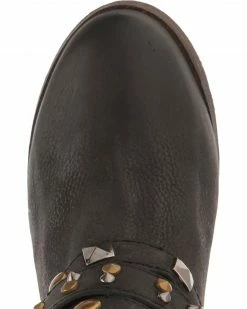 Corral Women's Urban Studded Strap Fashion Boots Black 15 Corral Women's Urban Studded Strap Fashion Boots Black -Corral Boots Shop 2000114874 001 TP