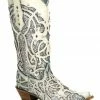 Corral Women's White Turquoise Glitter Chameleon Sun Boots - Snip Toe 1 Corral Women's White Turquoise Glitter Chameleon Sun Boots - Snip Toe -Corral Boots Shop 2000237668 100 P1