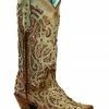 Corral Women's Mint Glitter Inlay Western Boots - Snip Toe  Green -Corral Boots Shop 2000239665 300 P1