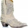 Corral Women's Metallic Glitter Inlay & Crystal Boots - Snip Toe -Corral Boots Shop 2000241024 100 P1