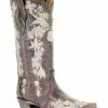 Corral Women's Flower Embroidery Western Boots - Snip Toe 2 Corral Women's Flower Embroidery Western Boots - Snip Toe -Corral Boots Shop 2000275620 205 P1