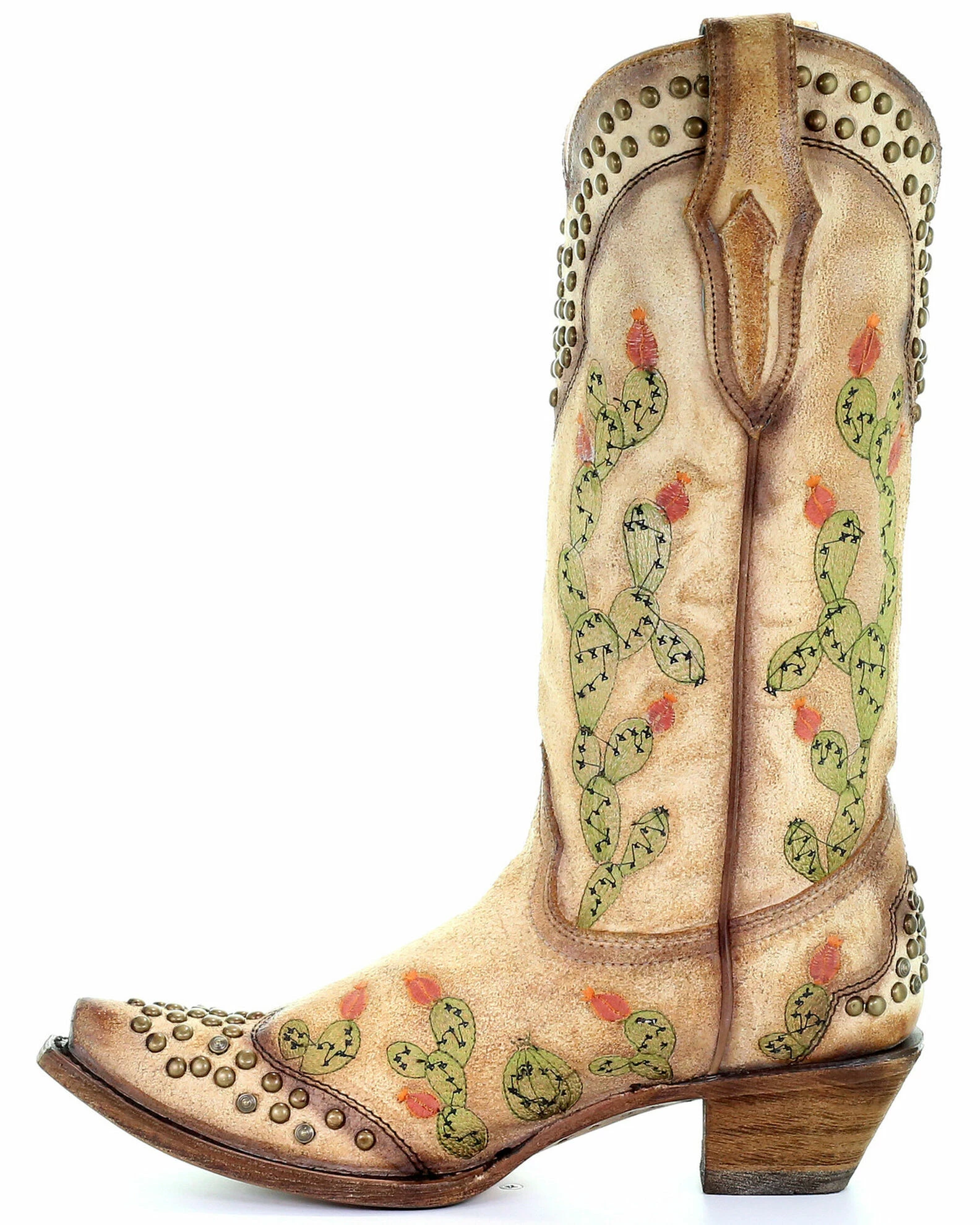Corral Women's Nopal Cactus Western Boots - Snip Toe 5 Corral Women's Nopal Cactus Western Boots - Snip Toe - Image 3
