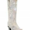 Corral Women's White Floral Embroidered Western Boots - Snip Toe 2 Corral Women's White Floral Embroidered Western Boots - Snip Toe -Corral Boots Shop 2000288044 100 P1