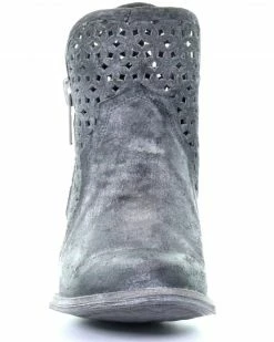 Corral Women's Grey Cutout Fashion Booties - Round Toe 11 Corral Women's Grey Cutout Fashion Booties - Round Toe -Corral Boots Shop 2000288099 020 P5