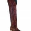 Corral Women's Embroidered Leather Tall Western Boots - Round Toe -Corral Boots Shop 2000288144 235 P1