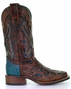 Alternative view of Corral Women's Rodeo Laser Western Boots - Square Toe