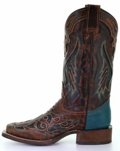 Corral Women's Rodeo Laser Western Boots - Square Toe -Corral Boots Shop 2000292396 200 P3