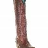 Corral Women's Cognac Embroidery Western Boots - Round Toe -Corral Boots Shop 2000293441 200 P1