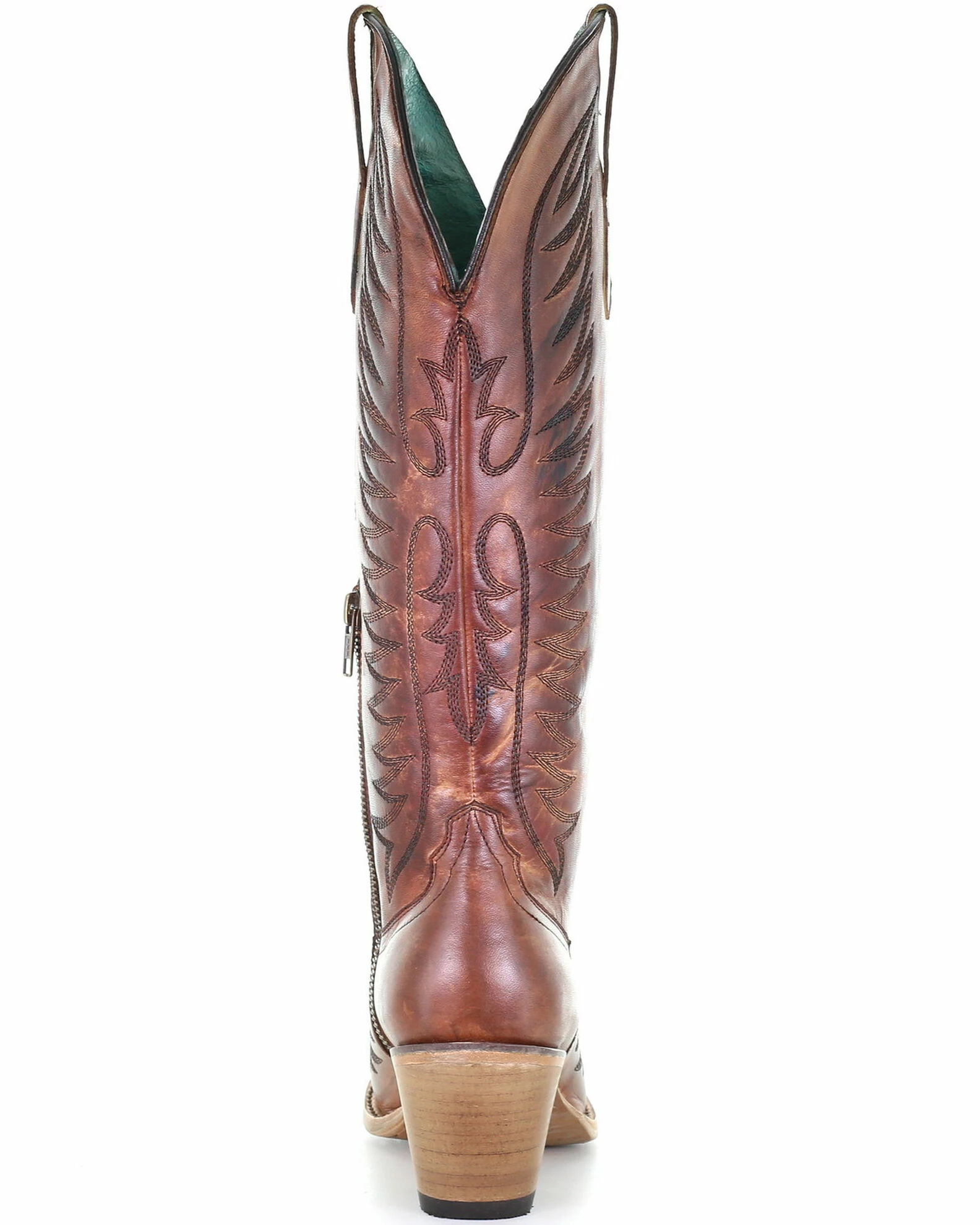 Corral Women's Cognac Embroidery Western Boots - Round Toe 6 Corral Women's Cognac Embroidery Western Boots - Round Toe - Image 4
