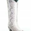 Corral Women's Natural Python Boots - Snip Toe -Corral Boots Shop 2000293477 101 P1