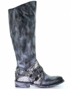 Corral Women's Black Harness Western Boots - Round Toe -Corral Boots Shop 2000295589 001 P2