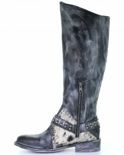 Corral Women's Black Harness Western Boots - Round Toe -Corral Boots Shop 2000295589 001 P3