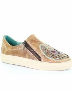 Corral Women's Straw Heart & Wings Inlay Shoes Multi 13 Corral Women's Straw Heart & Wings Inlay Shoes Multi -Corral Boots Shop 2000315424 900 P1 1