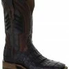 Corral Men's Oil Brown Caiman Embroidery Western Boots - Square Toe 2 Corral Men's Oil Brown Caiman Embroidery Western Boots - Square Toe -Corral Boots Shop 2000324778 200 P1