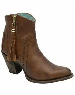 Corral Women's Cognac Fashion Booties - Round Toe