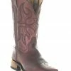 Corral Men's Chocolate Embroidery Western Boots - Square Toe -Corral Boots Shop 2000331910 240 P1