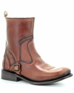 Corral Men's Cognac Strap Western Boots - Round Toe -Corral Boots Shop 2000331921 235 P1 1