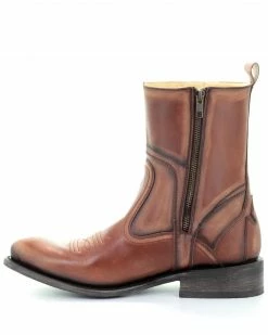 Corral Men's Cognac Strap Western Boots - Round Toe -Corral Boots Shop 2000331921 235 P3