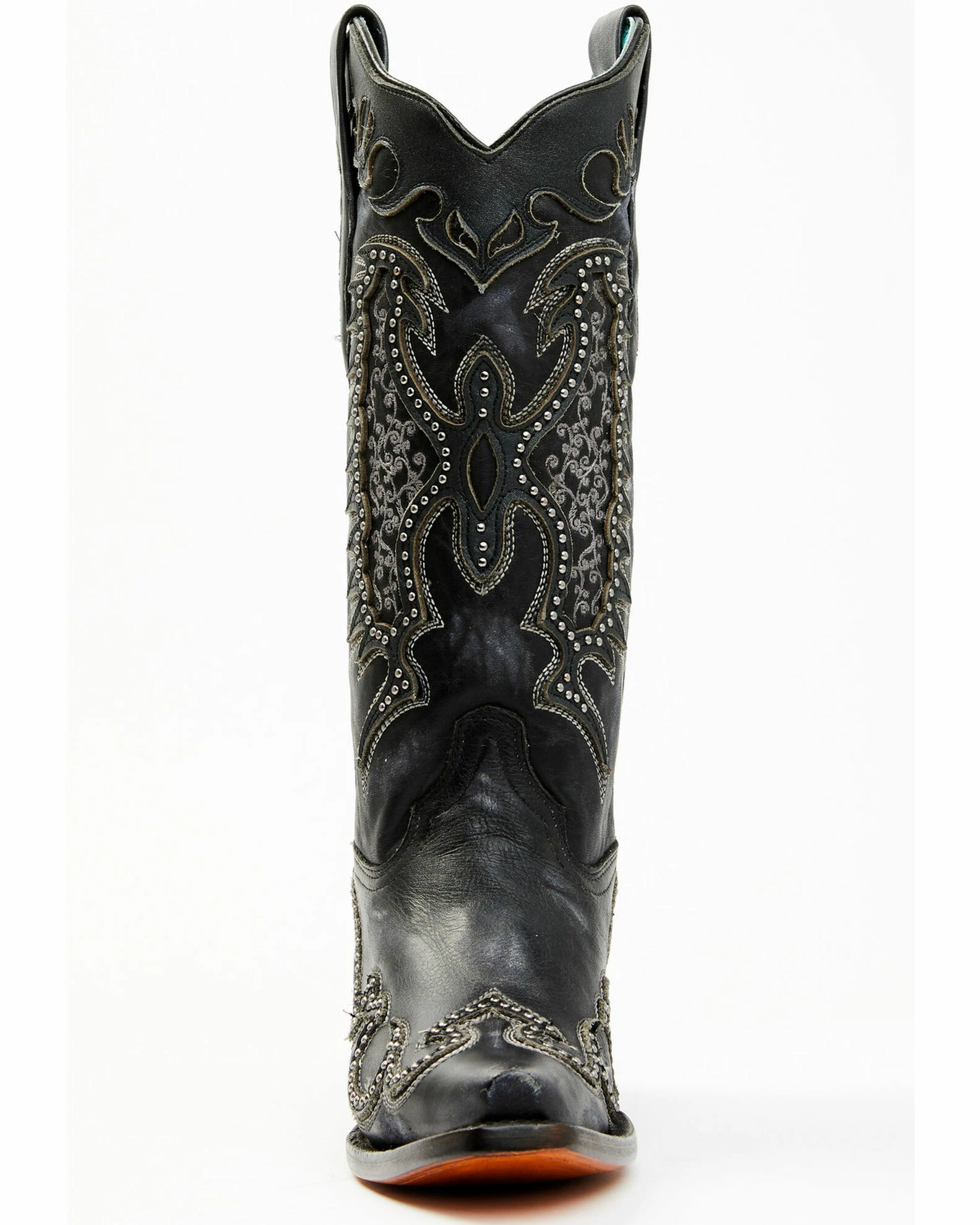 Corral Women's Black Overlay Western Boots - Snip Toe 6 Corral Women's Black Overlay Western Boots - Snip Toe - Image 4