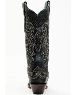 Corral Women's Black Overlay Western Boots - Snip Toe 13 Corral Women's Black Overlay Western Boots - Snip Toe -Corral Boots Shop 2000340840 001 P5