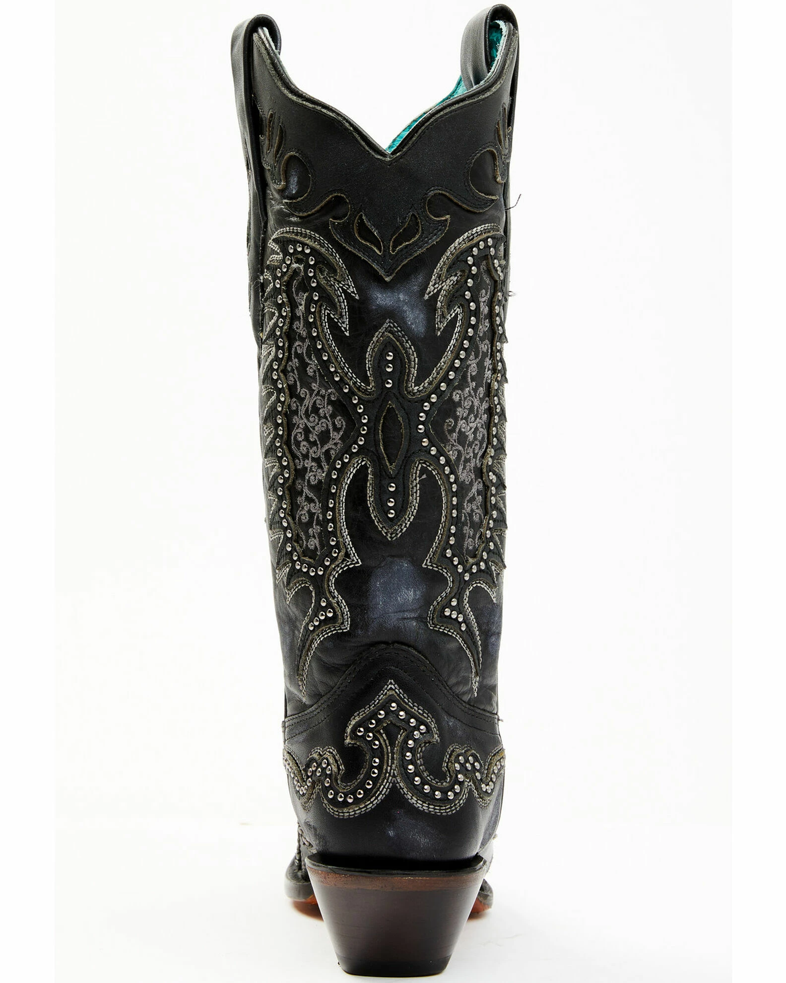 Corral Women's Black Overlay Western Boots - Snip Toe 7 Corral Women's Black Overlay Western Boots - Snip Toe - Image 5
