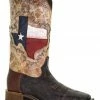 Corral Men's Texas Flag Shaft Western Boots - Broad Square Toe Brown 1 Corral Men's Texas Flag Shaft Western Boots - Broad Square Toe Brown -Corral Boots Shop 2000345255 200 P1