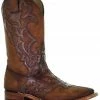 Corral Men's Shedron Western Boots - Broad Square Toe Brown -Corral Boots Shop 2000345256 200 P1