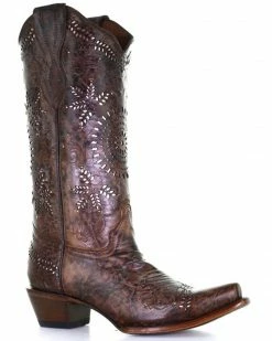 Corral Women's Fango Western Boots - Snip Toe Brown -Corral Boots Shop 2000348436 200 P1 1