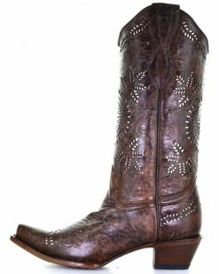 Corral Women's Fango Western Boots - Snip Toe Brown -Corral Boots Shop 2000348436 200 P3