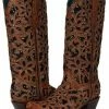 Corral Women's Black Inlay Western Boots - Snip Toe Black/tan -Corral Boots Shop 2000348444 908 P1