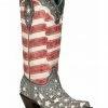 Corral Women's Blue Jeans Stars & Stripes Western Boots - Snip Toe -Corral Boots Shop 2000351149 400 P1
