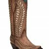 Corral Women's Tan Inlay Western Boots - Pointed Toe  -Corral Boots Shop 2000351158 280 P1