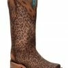 Corral Women's Leopard Print Western Boots - Square Toe -Corral Boots Shop 2000351161 902 P1