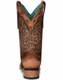 Corral Women's Leopard Print Western Boots - Square Toe -Corral Boots Shop 2000351161 902 P4