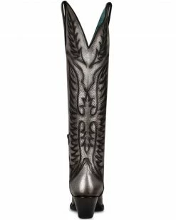 Corral Women's Silver Tall Western Boot - Snip Toe  -Corral Boots Shop 2000360092 040 P4