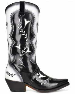 Corral Women's Black Embroidery Cutouts Western Boots - Snip Toe -Corral Boots Shop 2000360135 001 P2