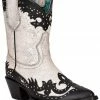 Corral Women's Black Overlay & Studs Western Boots - Round Toe 2 Corral Women's Black Overlay & Studs Western Boots - Round Toe -Corral Boots Shop 2000360137 944 P1