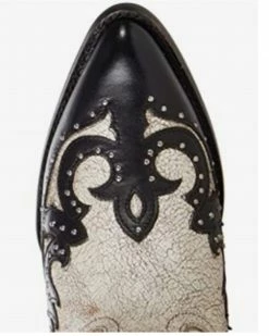 Corral Women's Black Overlay & Studs Western Boots - Round Toe -Corral Boots Shop 2000360137 944 P5