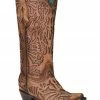 Corral Women's Shedron Inlay Western Boots - Square Toe -Corral Boots Shop 2000361034 200 P1