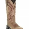 Corral Women's Saddle Tan Embroidered Leather Western Boot - Wide Square Toe -Corral Boots Shop 2000363301 280 P1
