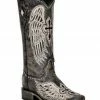 Corral Women's Cross & Wings Tall Western Boots - Square Toe -Corral Boots Shop 2000370779 001 P1