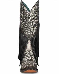 Corral Women's Glitter Fringe Western Boots - Snip Toe  -Corral Boots Shop 2000370785 944 P4