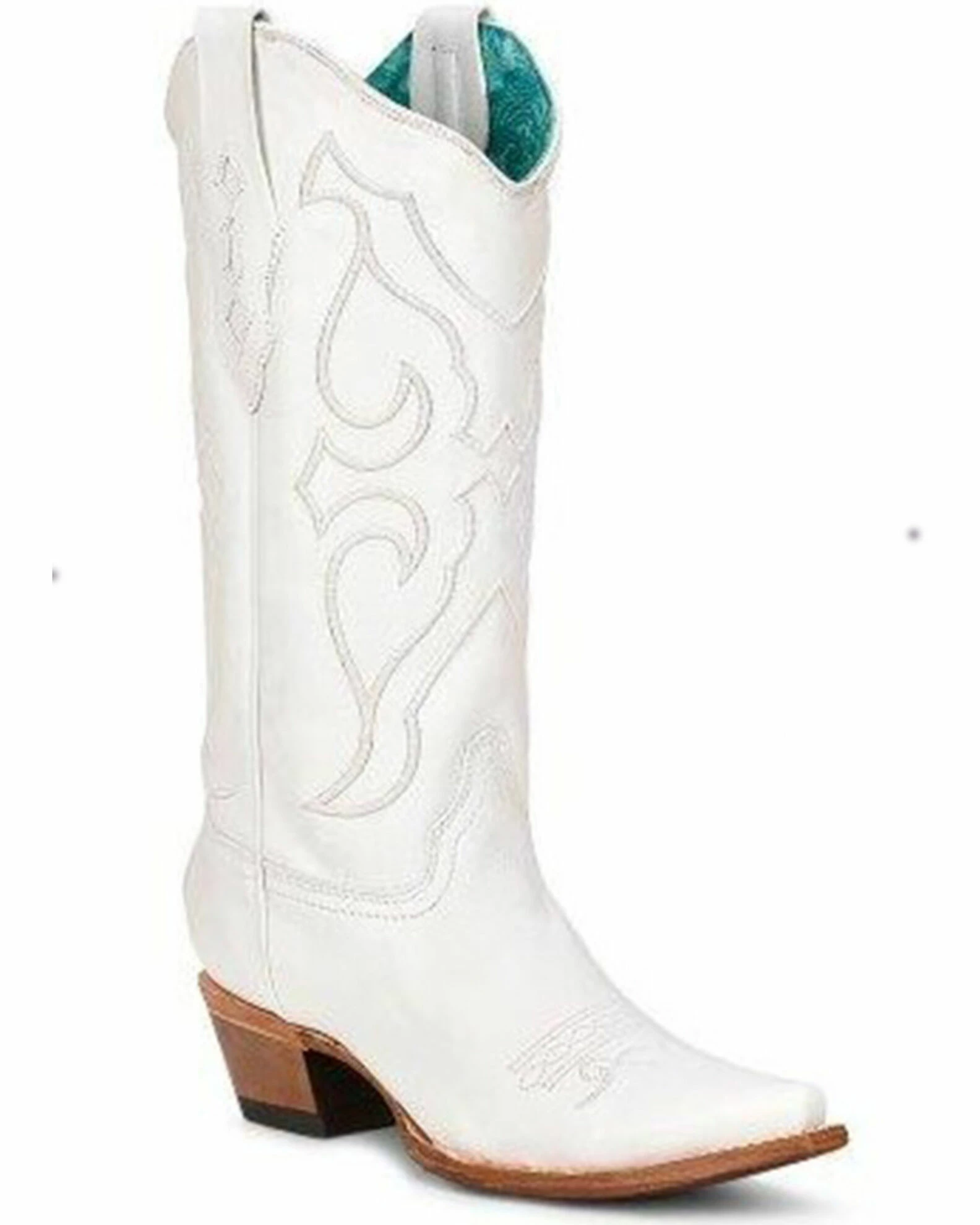 Corral Women's Embroidered Tall Western Boots - Snip Toe 3 Corral Women's Embroidered Tall Western Boots - Snip Toe