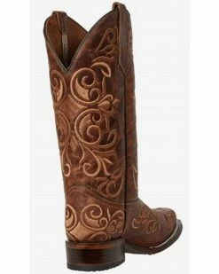 Corral Women's Embroidered Western Boots - Square Toe Honey -Corral Boots Shop 2000372649 271 P5
