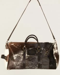 Corral Women's Hair-On Hide Barrel Duffle Bag Brown -Corral Boots Shop 2000383374 200 P1 1