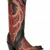 Corral Women's LD Western Boots - Snip Toe Black/red 1 Corral Women's LD Western Boots - Snip Toe Black/red -Corral Boots Shop 2000383727 910 P1