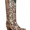 Corral Women's Laser Floral Western Boots- Snip Toe Gold 2 Corral Women's Laser Floral Western Boots- Snip Toe Gold -Corral Boots Shop 2000383732 710 P1